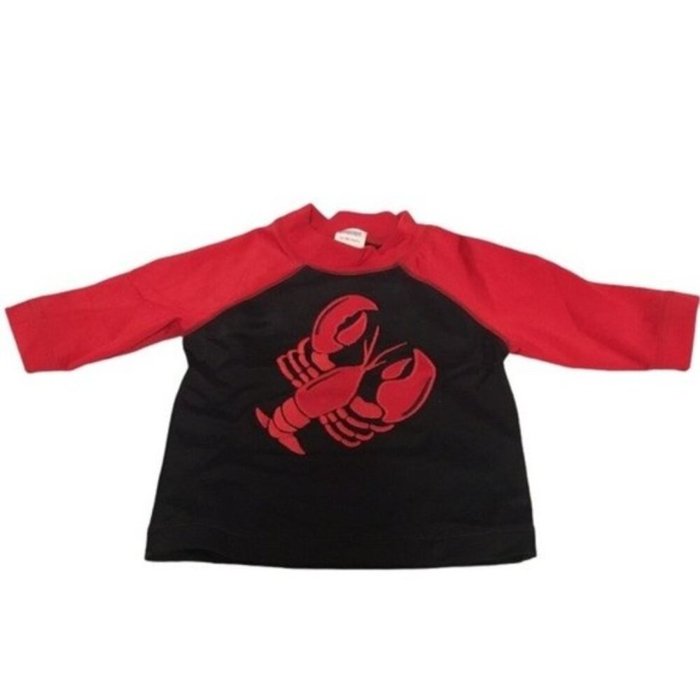 Gymboree Lobster Rashguard 12-18M